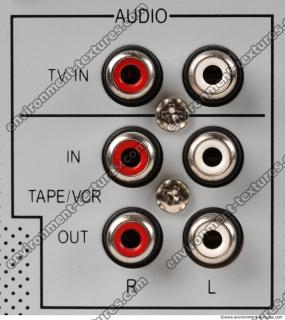 Photo Texture of Electronic Black